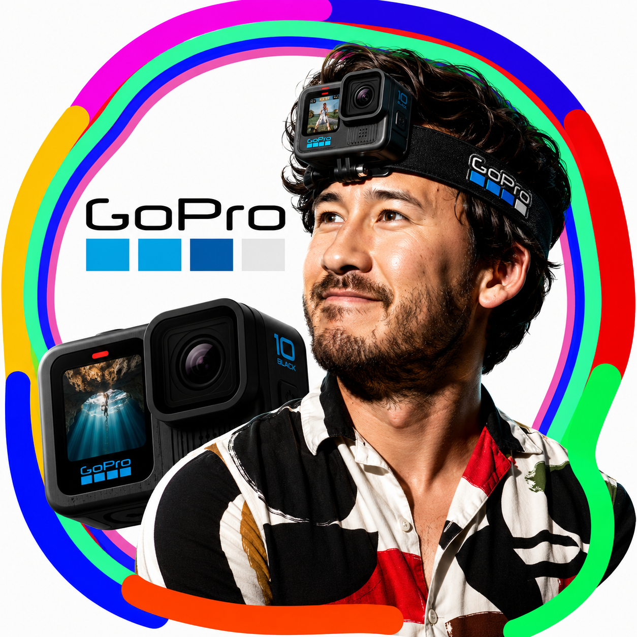 Markiplier GoPro logo